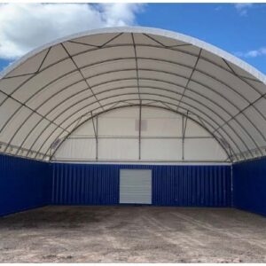 40 X 40Ft Square Tube Dome Incl Back Wall