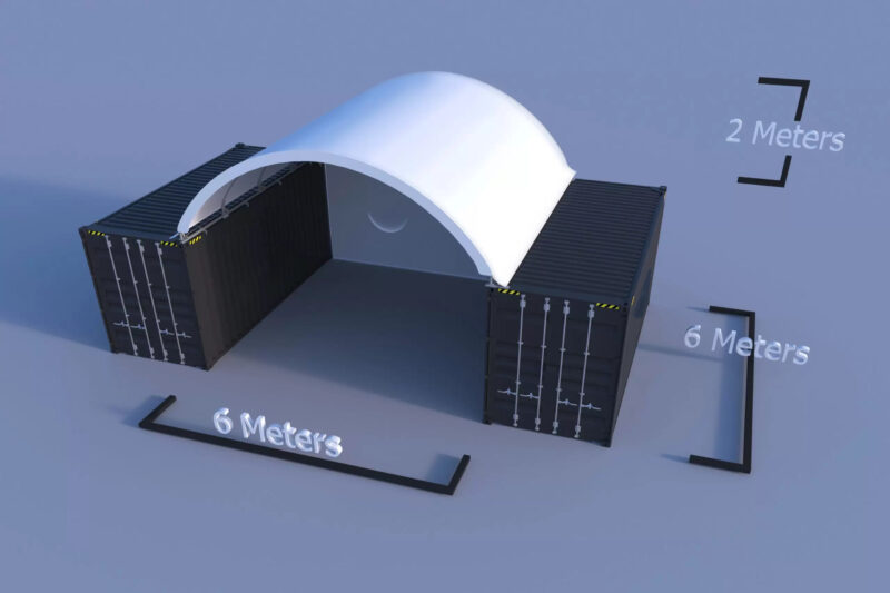 40 X 40Ft Double Truss Dome (12 X 12M)