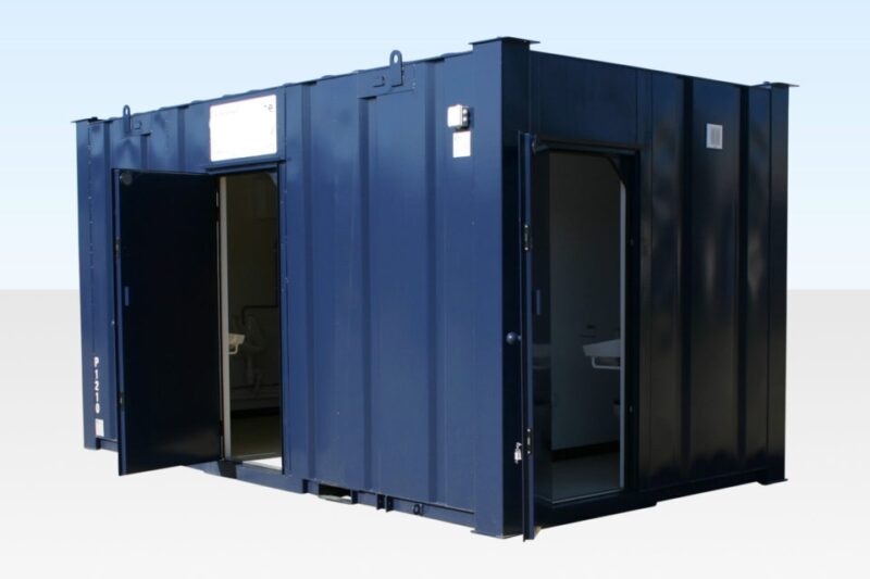 3+1 Steel Toilet Cabin 16Ft X 9Ft