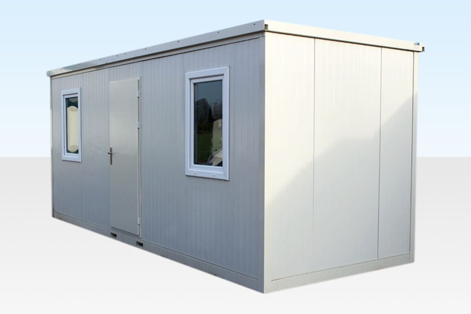 6.5m x 2.3m Large Flat Pack Office – Portable Prefabricated Modular Cabin