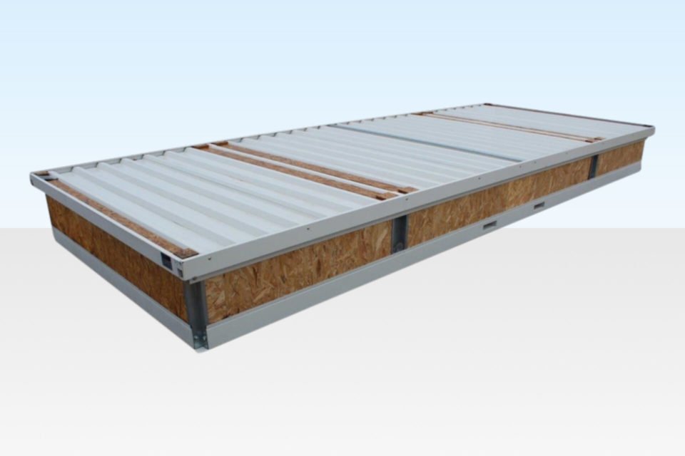 6.5m x 2.3m Large Flat Pack Office – Portable Prefabricated Modular Cabin